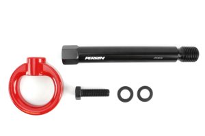 Honda Civic Tow Hook Kit - Rear - Perrin Performance - Red - `17-`21